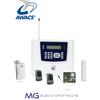 AWACS KIT AP16 Kit antifurto radio con GSM centrale 16 zone telecomando e sensori