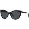 Vogue VO5484S W44/87 | Occhiali da Sole Graduati o Non Graduati | Prova Online | Plastica | Cat Eye, Ovali / Ellittici | Nero | Adrialenti