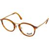 Persol PO3309V 960 | Occhiali da Vista Graduati | Prova Online | Plastica | Panthos | Marrone | Adrialenti