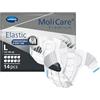 HARTMANN H MoliCare Premium Elastic: pannoloni mutandina per incontinenza severa, per donne e uomini; 10 gocce, taglia L, circonferenza vita 115-145 centimeters, 56 pezzi