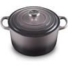 LE CREUSET Cocotte Profonda Evolution in Ghisa 24 cm Flint