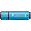 Kingston IronKey Vault Privacy 50 Drive USB con certificazione FIPS 197 e crittografia XTS-AES a 256 bit per la protezione dei dati - IKVP50/128GB