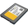 StarTech.com Box esterno adattatore da SATA a Mini SATA per SSD da 2,5, Convertitore SATA to mSATA, Mini PCIe SATA (SAT2MSAT25)