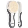 reer BabyCare 81070 - Set per la cura dei capelli, 2 pezzi, spazzola per capelli di capra e pettine per capelli