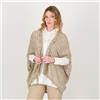 W.I.T.A. Cardigan manica corta in maglia di viscosa jacquard