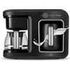 Karaca Hatır Plus Mod 5 in 1 Essential Macchina da caffè nero cromato, 1400 Watt, caffè turco, caffè con filtro o tè, preparazione di bevande lattiero-casearie e cottura del latte, regolazione