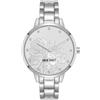 Nine West Orologio da indossare NW/2099FLSV, Floreale Argento