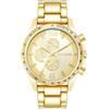 Steve Madden Orologio da braccialetto maschile, Champagne/Oro