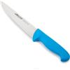 Arcos Serie 2900 - Coltello Scannare Coltello Macellaio Coltello Bistecca - Lama Acciaio Inossidabile Nitrum 200 mm - Manico Polipropilene Colore Blu