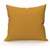 Soleil d'ocre tagliare cuscino, Cotone, Giallo (Senape), 63 x 63 cm