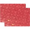 THUN, Set 2 Tovagliette Plastificate da Collezione per la Cucina, Linea AbbracciAMI, Idea Regalo per Natale, 45,6 x 33 cm
