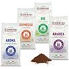 CAFFÈ CORSINI 1950 Caffè Corsini - Set Caffè Macinato Degustazione Nuova Gamma, Aromatico, Espresso, 4x250g Totale Set 1Kg