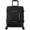 American Tourister Urban Track - Spinner S, Bagaglio a mano, 55cm, 41.5L, Nero (Nero Asfalto)