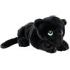 Keel Toys KEELECO - Peluche 100% riciclato, giocattolo ecologico per bambini, peluche pantera nera, 25 cm, SE2231