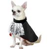 Atosa Costume per animali domestici vampiro mantello nero con collo celebrazioni Halloween feste a tema divertente ed elegante confortevole