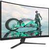 Philips Monitor Gaming Curvo 32 Pollici QHD 180 Hz Luminosità 300 cd/m2 Risposta 0,5 ms HDMI DisplayPort colore Nero - Evnia 32M2C3500L