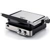Ariete 1918 Grill & Taste - Griglia Elettrica - Piastre Antiaderenti removibili basculanti - apertura 180° - 5 Temperature - 2000 Watt - Acciaio Inox