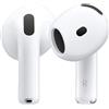 Apple (TG. One Size) Apple AirPods 4 Auricolari wireless, Auricolari Bluetooth, Audio