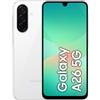 Samsung Galaxy A26 5G, Smartphone con Funzioni intelligenti, Display Super AMOLED 6.7'', 6GB RAM, 128GB, Batteria 5.000 mAh, memoria espandibile, White