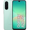 Samsung Galaxy A26 5G, Smartphone con Funzioni intelligenti, Display Super AMOLED 6.7'', 8GB RAM, 256GB, Batteria 5.000 mAh, memoria espandibile, Mint