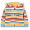 BOBOLI Giacchetta tricot a righe per neonati 121161 arancione