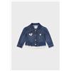 MAYORAL Giubbotto jeans con volant cotone 1408 Scuro