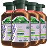 Antica Erboristeria Laboratorio Natura 4x Antica Erboristeria Shampoo Illuminante alla Lavanda ed Erbe di Provenza per Capelli Normali Formula Vegan Senza Siliconi e Coloranti - 4 Flaconi da 250ml