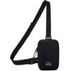 Johnny Urban Sling Bag Donna Uomo Grigio - Arthur - Borsa a Tracolla Monospalla per Travel, Festival, Escursionismo, Viaggio - Scompartimento per Cellulare, Chiavi, Portafoglio - Idrorepellente