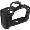 ECSiNG Custodia Protettiva Per Fotocamera Digitale Antigraffio In Silicone Morbido Compatibile Con Canon EOS R50 EOSR50 Fotocamera Nera
