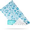 Brandsseller Inserto antiscivolo per vasca da bagno 70x36 cm - PVC con ventose, lavabile, antibatterico e antimuffa - base sicura per vasca - Disegno di Gocce
