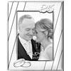 VALENTI & CO. CORNICE PORTAFOTO ANNIVERSARIO MATRIMONIO NOZZE D'ARGENTO 25° IN ARGENTO VALENTI 18x24 CM