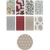 IlGruppone Il Gruppone Passione Casa Telo Arredo in Cotone Panama Stampato Varie Fantasie GrandFoulard Copridivano Copriletto Sofà Prodotto Italiano Singolo e Matrimoniale - Love Beige - 1 Posto