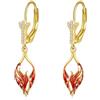 YAFEINI Orecchini Phoenix da donna in argento sterling con zirconi, Gioielli per moglie, figlia, madre (A)