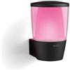 WiZ Lampada da Parete Smart Elpas WiFi, per Esterni, Luce Bianca o Colorata, Dimmerabile, 8.5W, Tecnologia SpaceSense, Controllo Vocale (Alexa, Apple HomeKit, Google Home)