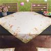 PETTI Artigiani Italiani - Accessori Tessili da Cucina, Centrotavola Pasqua Moderno 90x90 cm in Microfibra, Tovaglia Centro Tavola Elegante in Stampa Digitale Garden, 100% Made in Italy