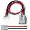 Infreecs - 2 pezzi Morsetto batteria 50A, cavo connettore Anderson da 50 cm, con cavo di collegamento batteria a O-ring da 10AWG per batteria solare moto auto Massa cavo auto ecc