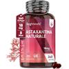 WeightWorld Astaxantina con 18mg per 1 Softgel Vegan, Contiene 240 Capsule Piccole e Molli, (Fornitura di 8 Mesi), Astaxantina Pura Naturale da Microalghe Haematococcus Pluvialis, Senza Magnesio Stearato e OGM
