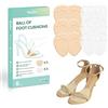 Welnove Cuscinetti metatarsali da donna (6 paia di cuscinetti per tallone alto), cuscinetti per avampiede, inserti in morbido gel per tallone, per donne