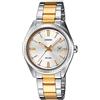 Casio Orologio Analogo al Quarzo Donna con Cinturino in Acciaio Inossidabile LTP-1302PSG-7AVEG