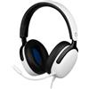 Konix Cuffie gaming con cavo circumaurali Nexus per PS5 - Altoparlanti da 40 mm - Microfono flessibile - Connessione Jack 3,5 mm - Cavo 1,5 m - Bianco