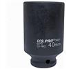 US PRO Tools - Chiave a bussola per dadi del mozzo profondo da 40 mm, 6 punti, per cambio marcia ecc. 3491