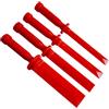 Helweet Set di Scalpelli in Plastica di Nylon, Set da Raschietti in Plastica, Set di Raschietti in Plastica Pesi Adesivi, Juego de Espátulas Plásticas, per Rimuovere le Guarnizioni e dei Pesi Incollati