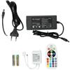 V-TAC VT-5050 Kit striscia led rgb strip smd5050 10W/Mt bobina dimmerabile da 5 metri 60led/mt telecomando e alimentatore IP20 SKU 212558