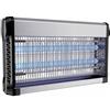 V-TAC VT-3230 Zanzariera elettrica insect killer a scarica con tubi UV luce blu 2x15W attira ed elimina insetti - sku 11181