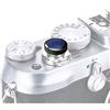 PROfezzion Deluxe e Robusta Pulsante Di Otturatore per Leica D-Lux 8 Q3 43 M1 M2 M3 M6 M7 M8 M8.2 M9 M9-P M10-P M-A M-E M-P M-Monochrom M Type 240 etc. (Nero con Blu Superficie in Microfibra)