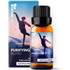 SenseLAB Miscela di oli essenziali Purifying - Estratto puro al 100% - Una miscela di sette oli essenziali di grado terapeutico per diffusore di aromaterapia e umidificatore (10ml)