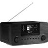 TechniSat DIGITRADIO 570 CD IR - Internetradio DAB+ stereo (lettore CD, WLAN, FM, streaming audio Bluetooth, Spotify, USB, streaming Wi-Fi, AUXin, equalizzatore, telecomando, 2 x 5 watt) nero