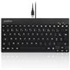 Perixx USB PERIBOARD-326 Mini tastiera cablata retroilluminata con tasti a basso profilo, QWERTY Italiano