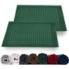 Rinsl Set di tappetini da doccia, 100% cotone, spugna 700 g/m², ad asciugatura rapida, lavabile in lavatrice, verde bosco, confezione da 2 pezzi, colore verde scuro, 50 x 70 cm (verde scuro, 50 x 70