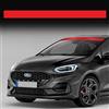 4R Quattroerre.it 1352 Fascione Parasole Adesivo per Auto, Rosso, 12.5 x 120 cm